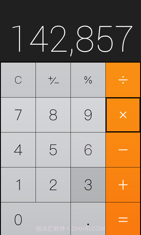 仿iphone计算器截图3 仿iphone计算器截图3