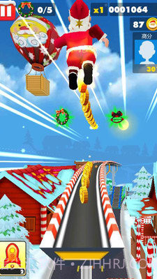 圣诞老人跑酷截图2