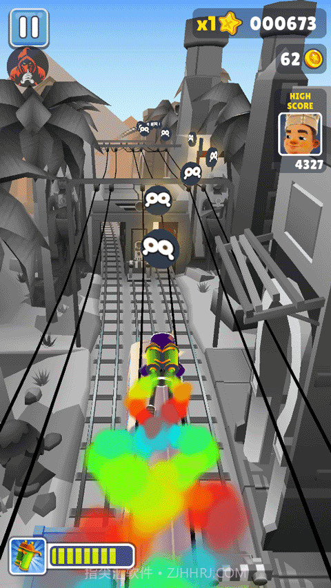 dark高仿外国黑色地铁跑酷截图2 dark高仿外国黑色地铁跑酷截图2