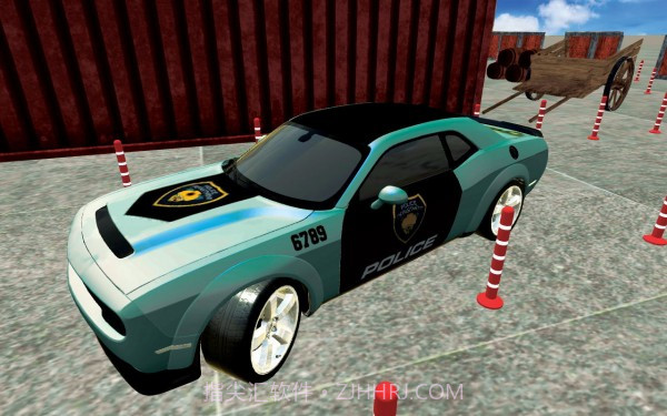 警察停车场驾驶截图4
