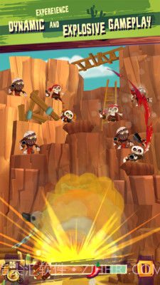 跑和射击仇敌截图4