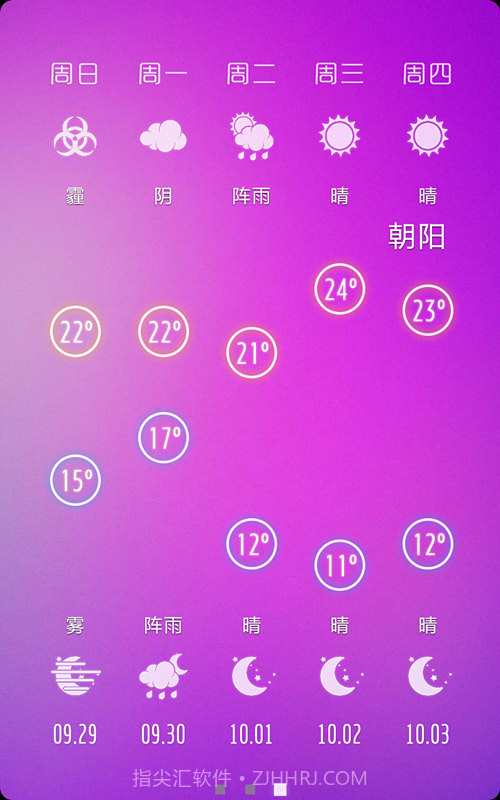 闲云天气截图2