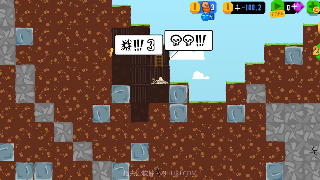 地底光头挖矿截图3