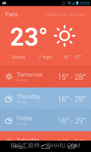 Hue美丽天气截图4