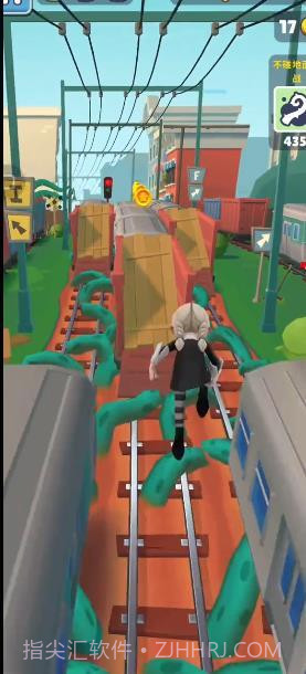 地铁跑酷疯狂的藤蔓截图1 地铁跑酷疯狂的藤蔓截图1