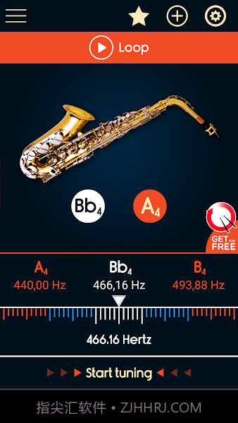 Master Saxophone Tuner截图2
