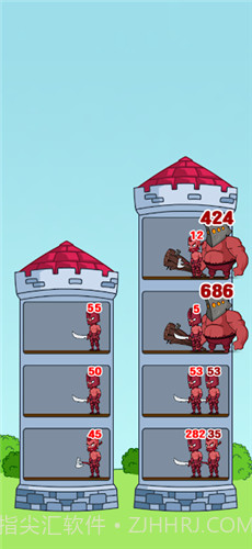 火柴人英雄登塔战争抖音截图2