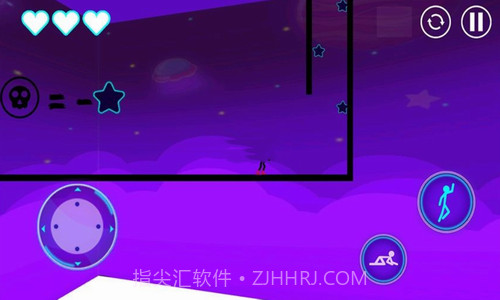 火柴人跳跃和奔跑截图3