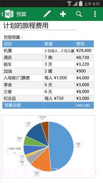 OneNote移动版截图2