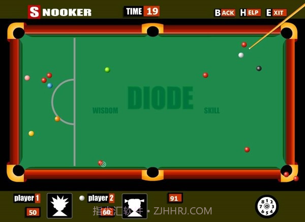 斯诺克台球游戏截图5