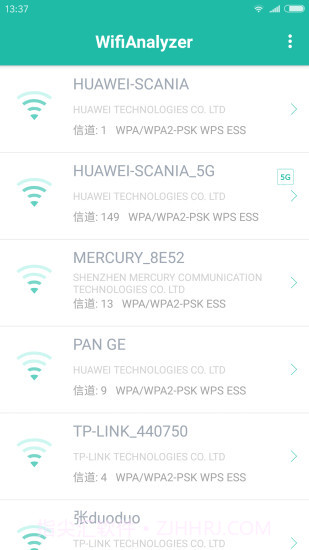 Wifi分析助手截图2 Wifi分析助手截图2
