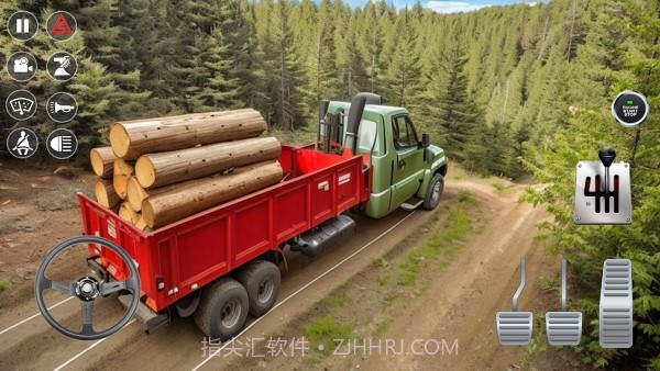越野卡车停放汉化版截图4